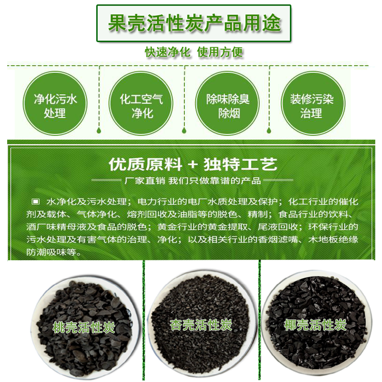 果殼|椰殼活性炭濾料性能優(yōu)勢(shì)
